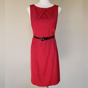 Sleeveless Red Dress